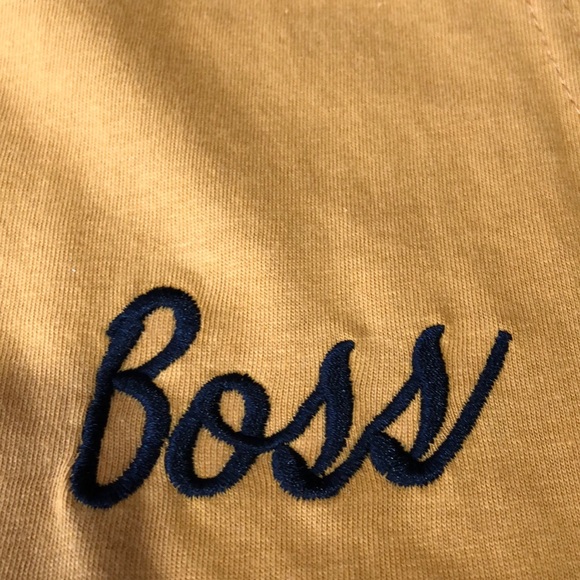 Boss embroidering t-shirt - Picture 2 of 5
